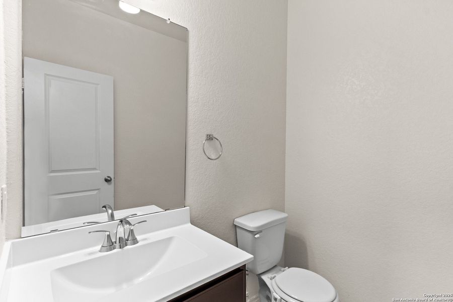 Furnished interior view inside a new home in , New Braunfels (Image 8).