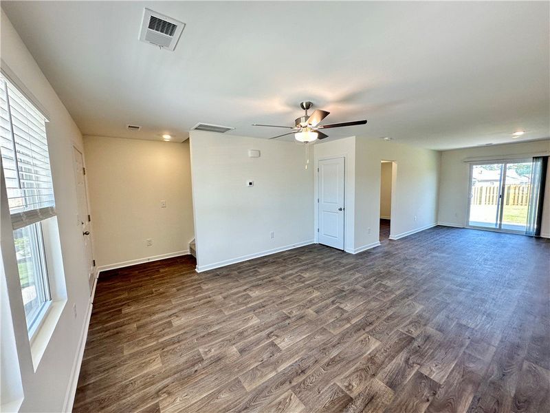 Spacious, unfurnished interior of a new home in Champions Village at Cherry Hill, Pendleton (Image 5).