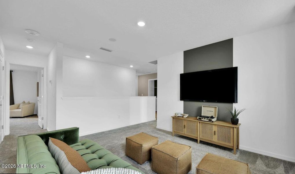 Furnished interior view inside a new home in , Jacksonville (Image 23).