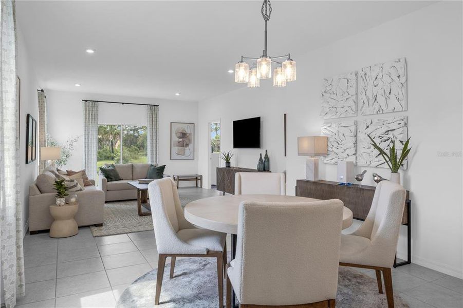 Furnished interior view inside a new home in Watermark, Cocoa (Image 24).