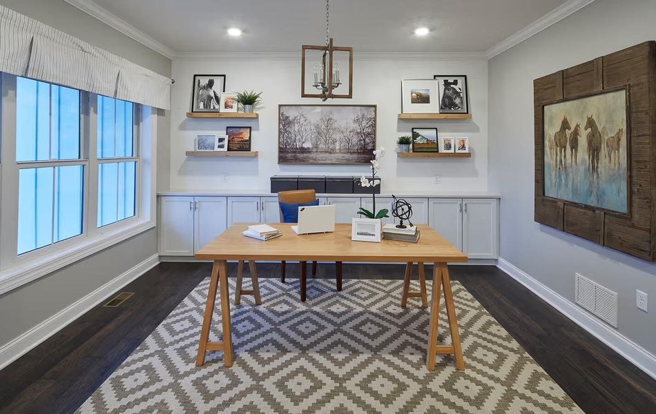 Furnished interior view inside a new home in , Moncks Corner (Image 6).