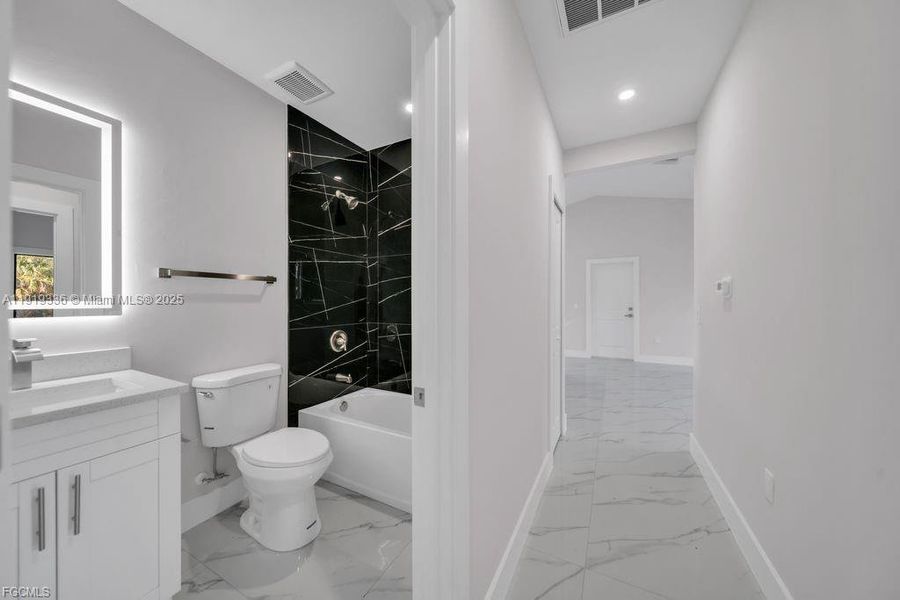 Furnished interior view inside a new home in , Lehigh Acres (Image 5). Furnished interior view inside a new home in , Lehigh Acres (Image 5).