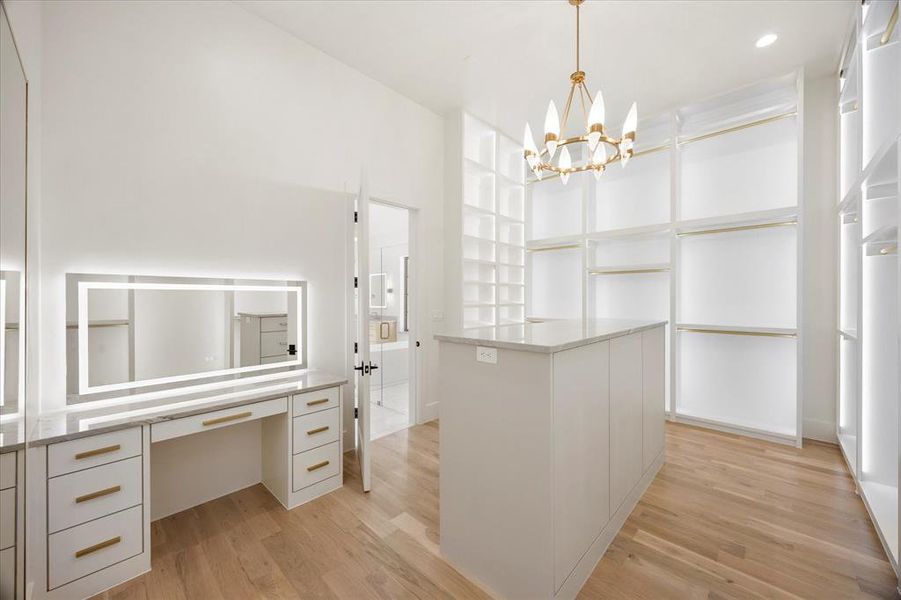 Furnished interior view inside a new home in , Heath (Image 12).