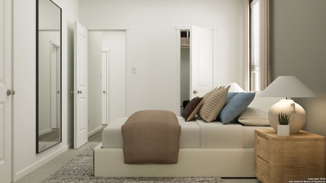 Furnished interior view inside a new home in Kyndwood, New Braunfels (Image 10). Furnished interior view inside a new home in Kyndwood, New Braunfels (Image 10).