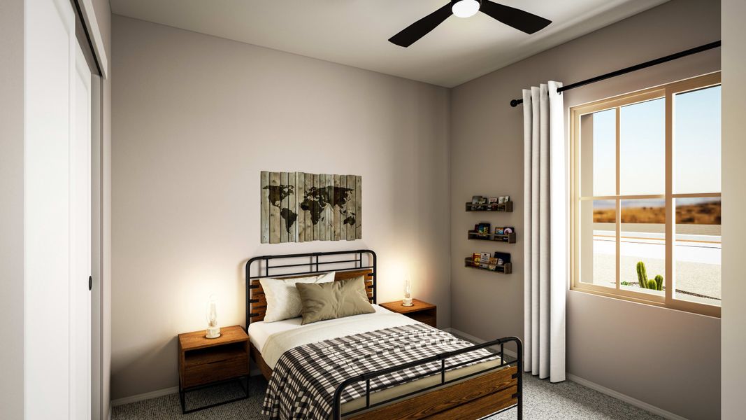 Representative furnished interior of a home built from the Cholla Plan 5541 by Tri Pointe Homes in Whispering Hills, Laveen (Image 15). Representative furnished interior of a home built from the Cholla Plan 5541 by Tri Pointe Homes in Whispering Hills, Laveen (Image 15).