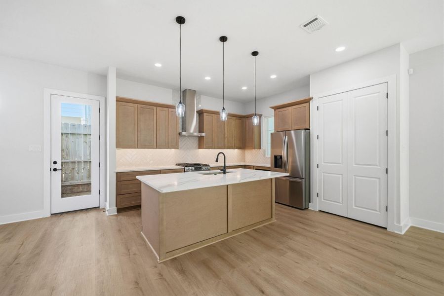 Furnished interior view inside a new home in , Houston (Image 10). Furnished interior view inside a new home in , Houston (Image 10).