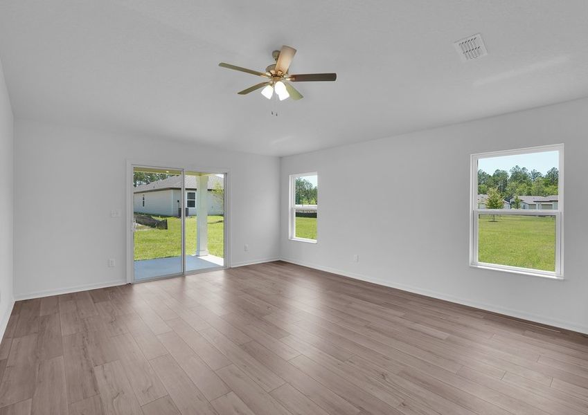 Be the host with the most in the open family room Be the host with the most in the open family room