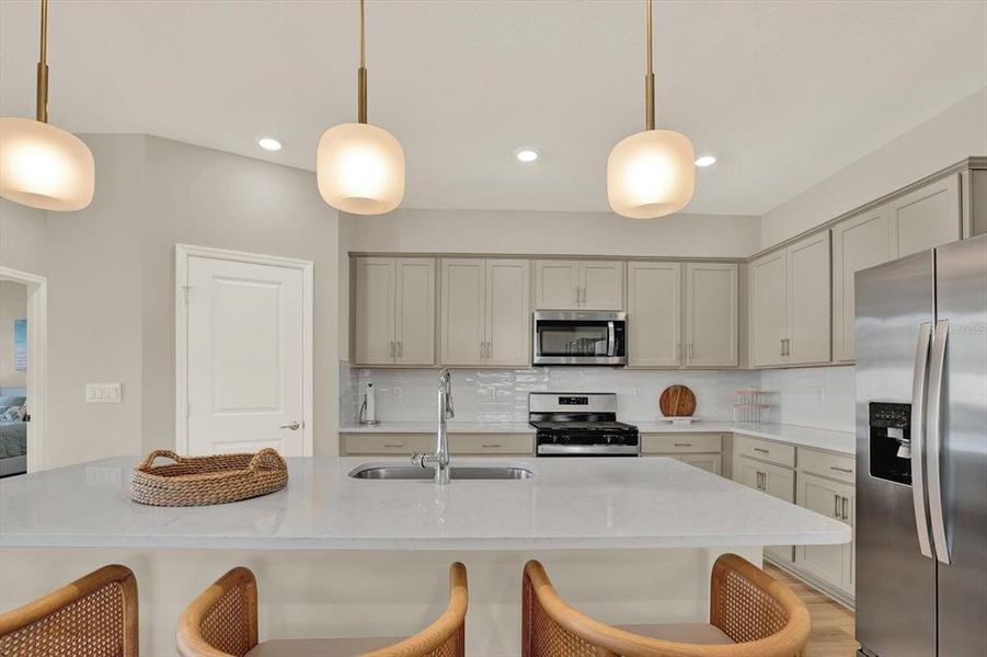 Furnished interior view inside a new home in , Land O' Lakes (Image 11).