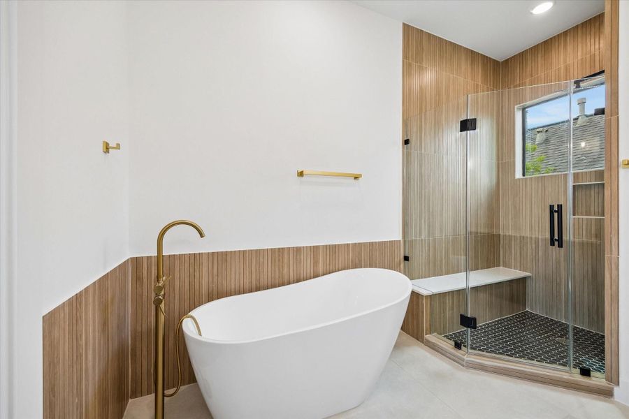 Furnished interior view inside a new home in , Houston (Image 11).