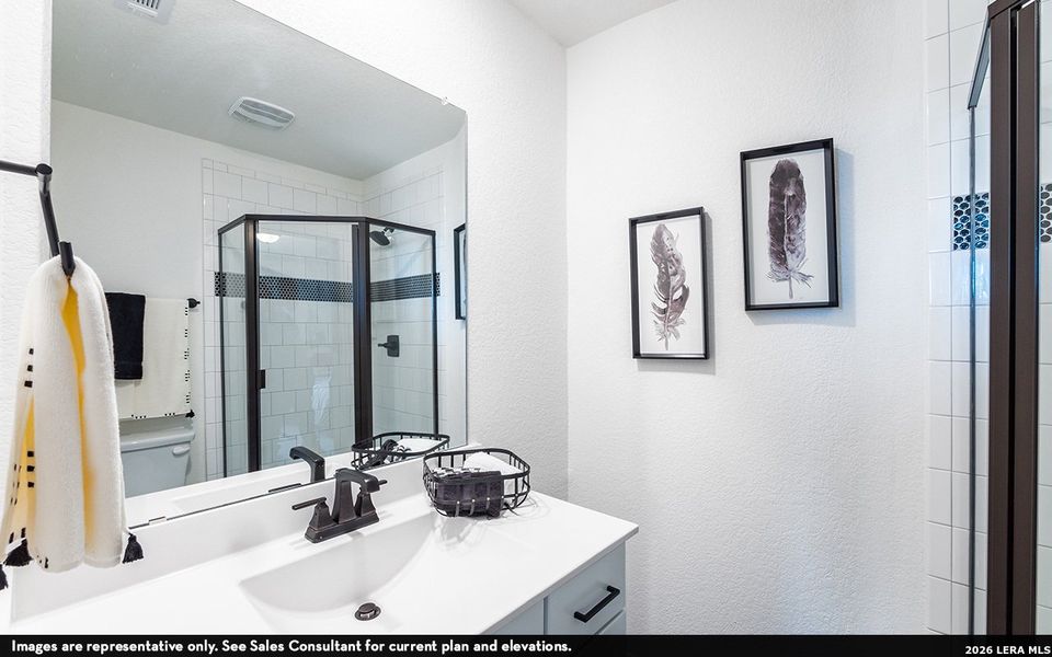 Furnished interior view inside a new home in Megan's Landing, Castroville (Image 9).