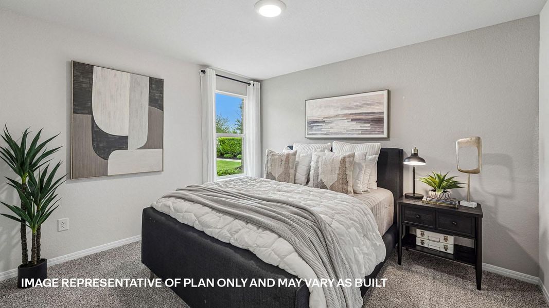 Furnished interior view inside a new home in Carillon, Manor (Image 20).