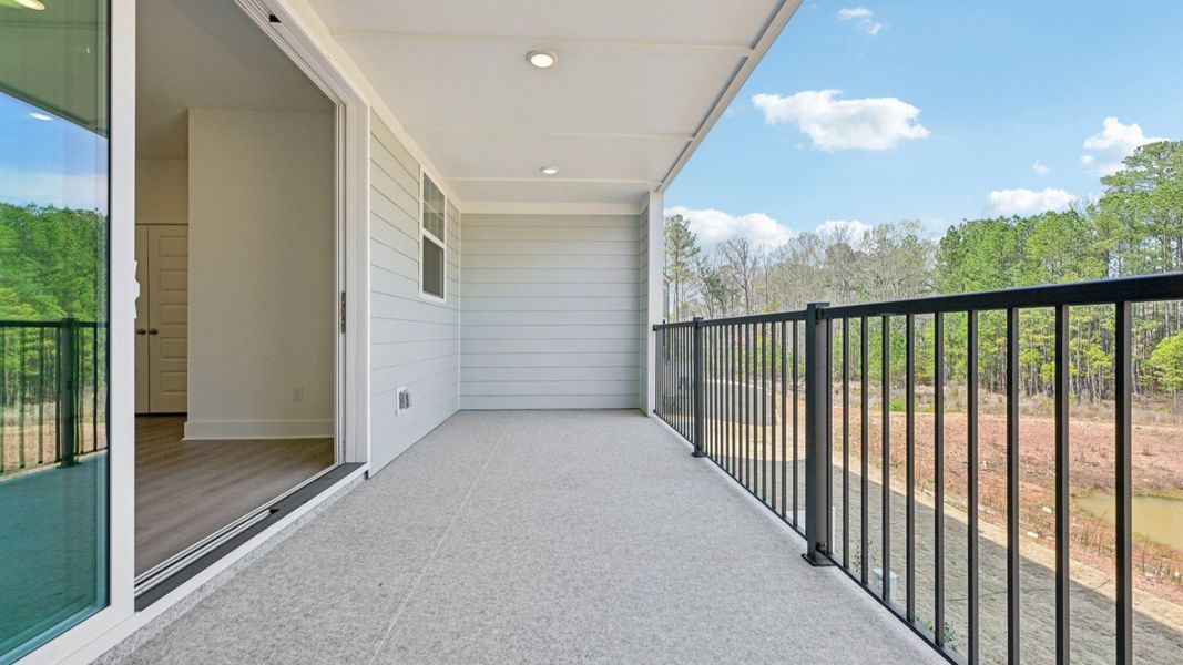 Furnished interior view inside a new home in Bayberry, Raleigh (Image 27).