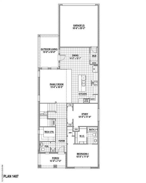 1st Level Floor plan
