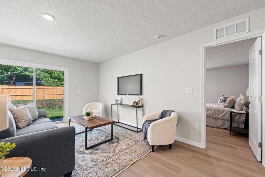 Furnished interior view inside a new home in , Jacksonville (Image 6).