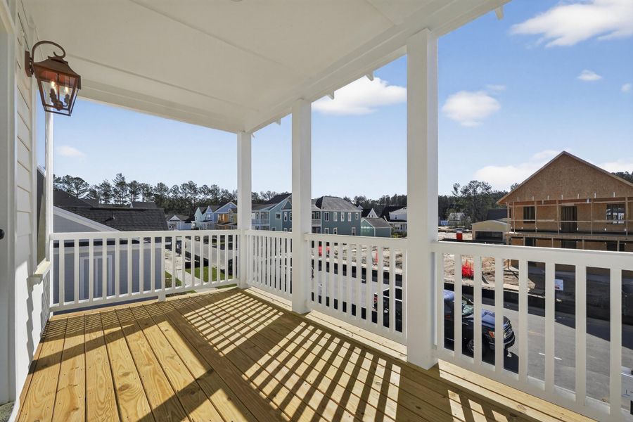 Exterior details and patio area of a home in , Summerville (Image 3).