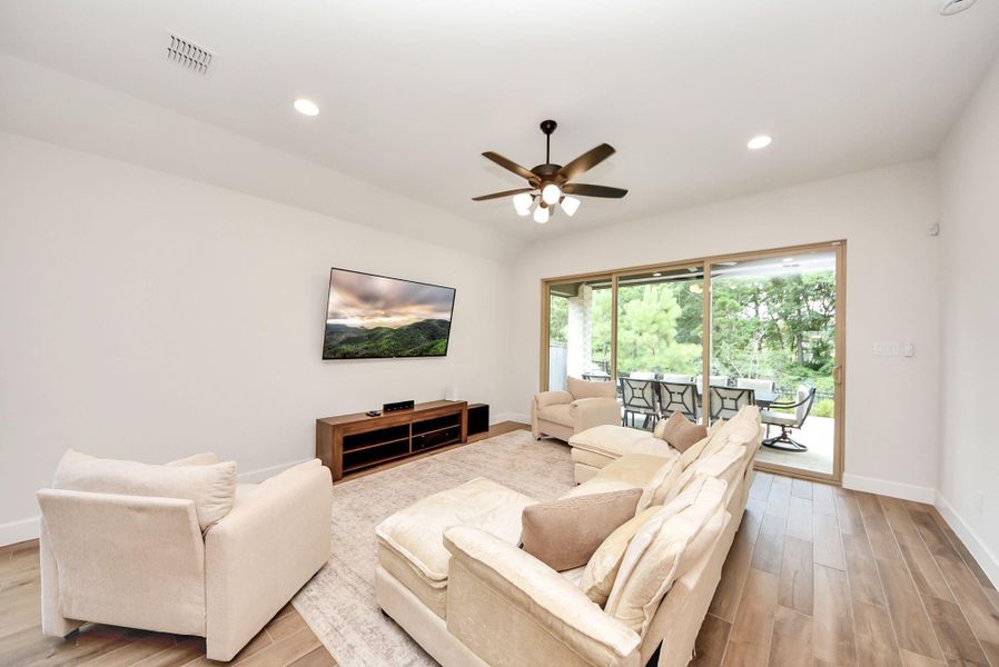 Furnished interior view inside a new home in , Magnolia (Image 5).