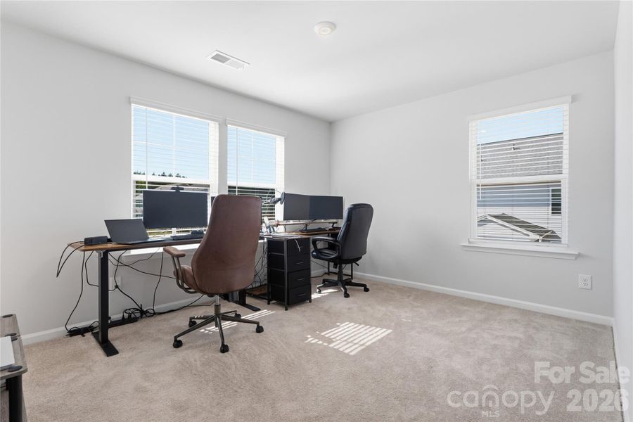 Furnished interior view inside a new home in Clairmont, Charlotte (Image 17).