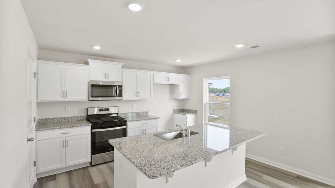 Furnished interior view inside a new home in Harrier Point, Woodruff (Image 8).