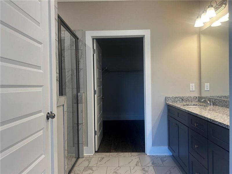 Furnished interior view inside a new home in , Cartersville (Image 8).