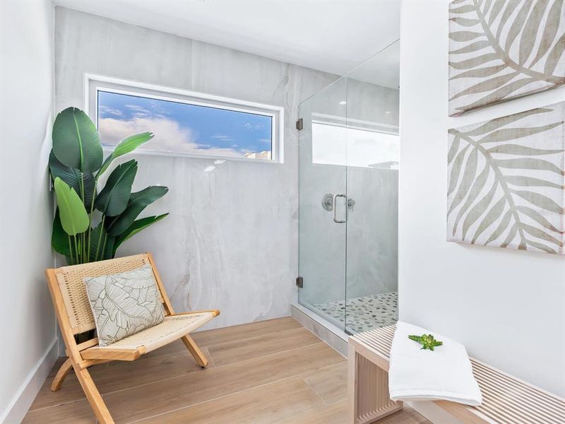 Furnished interior view inside a new home in , Sarasota (Image 44).