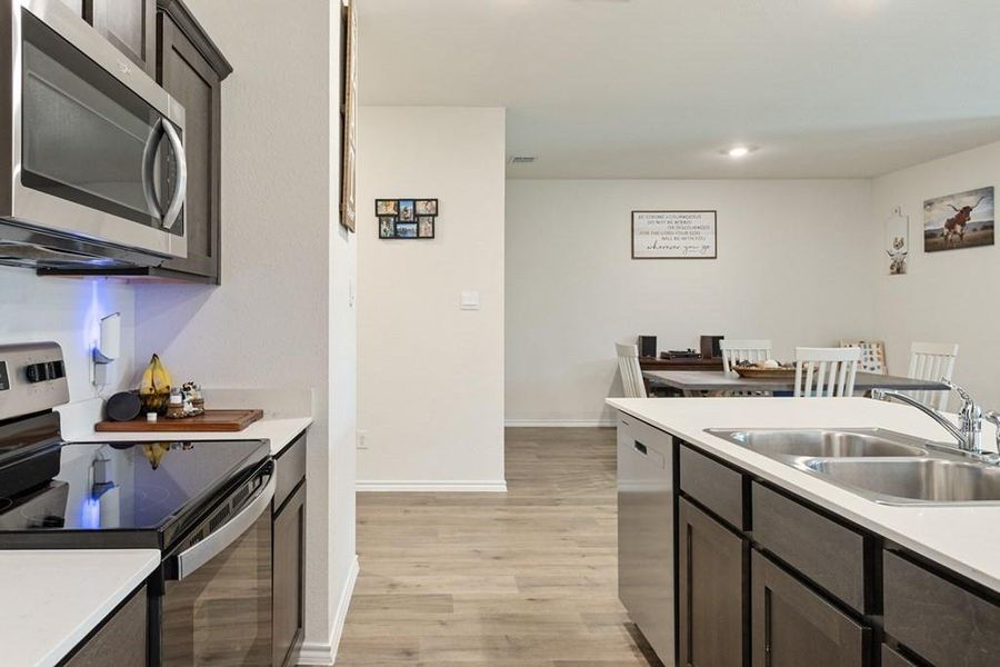 Furnished interior view inside a new home in , Caddo Mills (Image 5). Furnished interior view inside a new home in , Caddo Mills (Image 5).