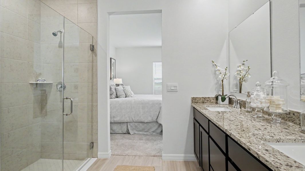 Representative furnished interior of a home built from the Sheffield by Maronda Homes in Palm Bay, Palm Bay (Image 25).