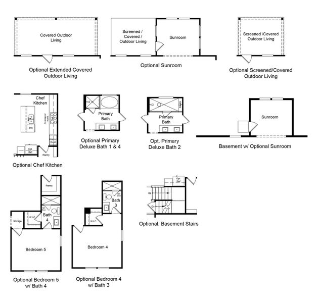 2D floor plan layout of this home in Stratford Hills, Ball Ground, GA (Image 17). 2D floor plan layout of this home in Stratford Hills, Ball Ground, GA (Image 17).