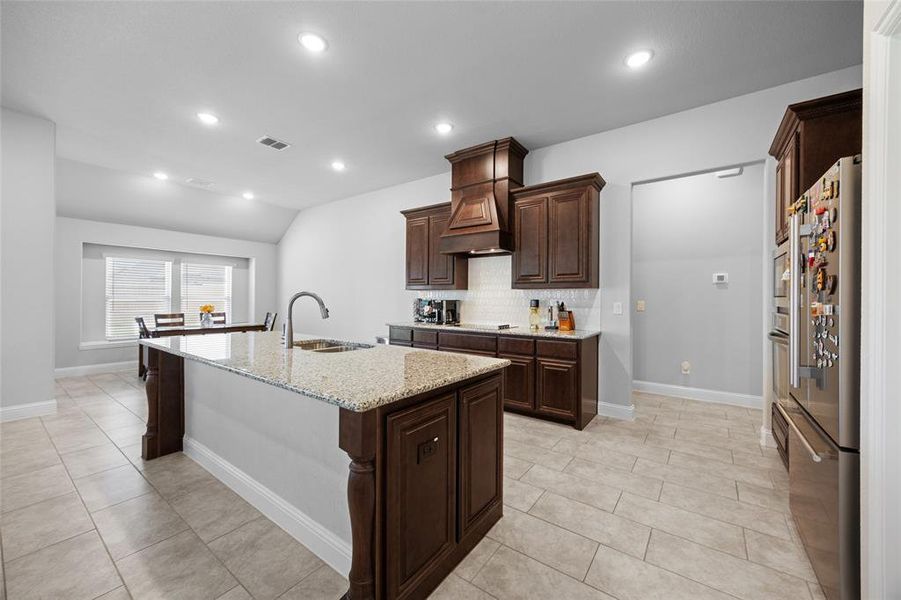 Furnished interior view inside a new home in The Oasis at North Grove 60-70, Waxahachie (Image 14). Furnished interior view inside a new home in The Oasis at North Grove 60-70, Waxahachie (Image 14).