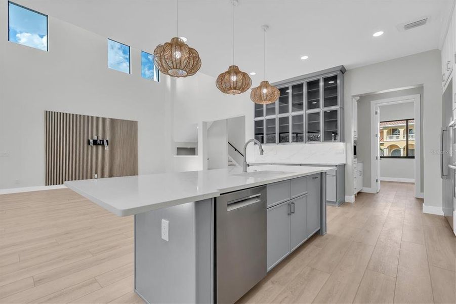 Furnished interior view inside a new home in , St. Petersburg (Image 13).