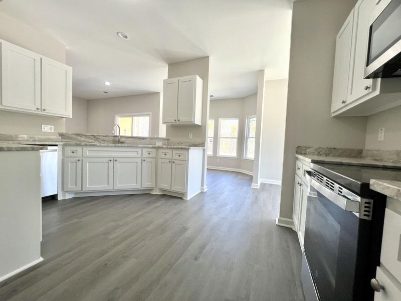 Furnished interior view inside a new home in , McClellanville (Image 6).