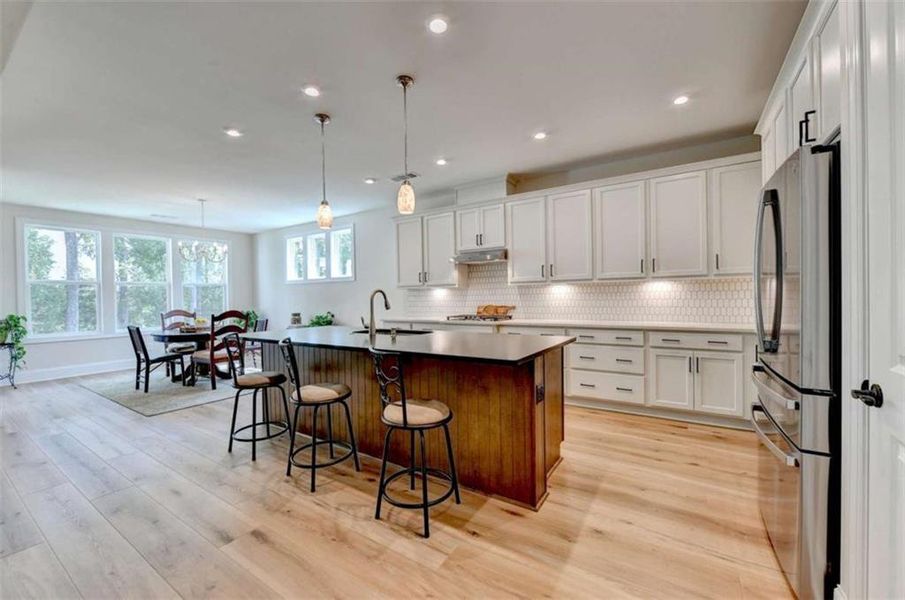 Furnished interior view inside a new home in , Hoschton (Image 32).