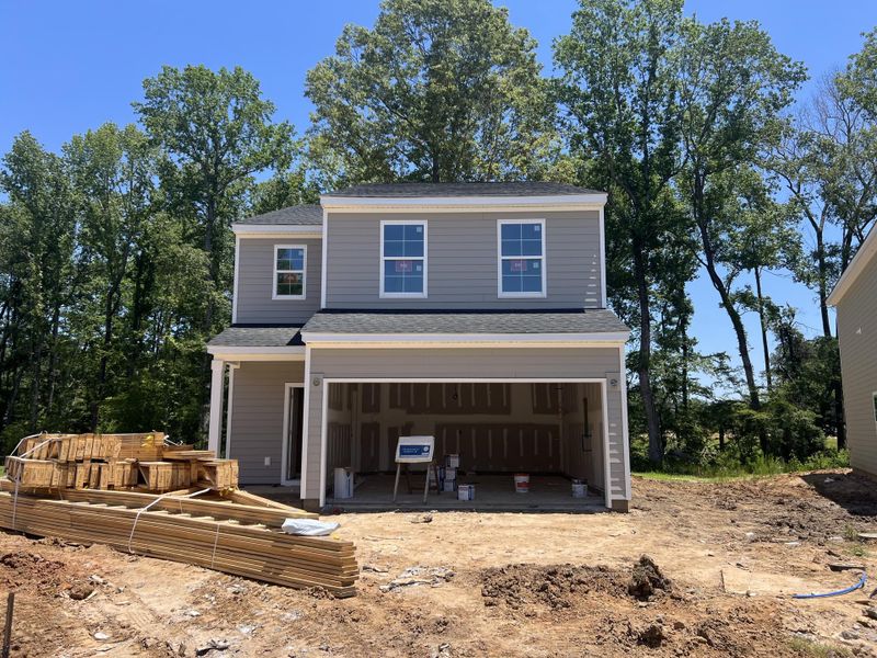 In-progress construction of a new home in Central Creek, Goose Creek, SC (Image 29). In-progress construction of a new home in Central Creek, Goose Creek, SC (Image 29).