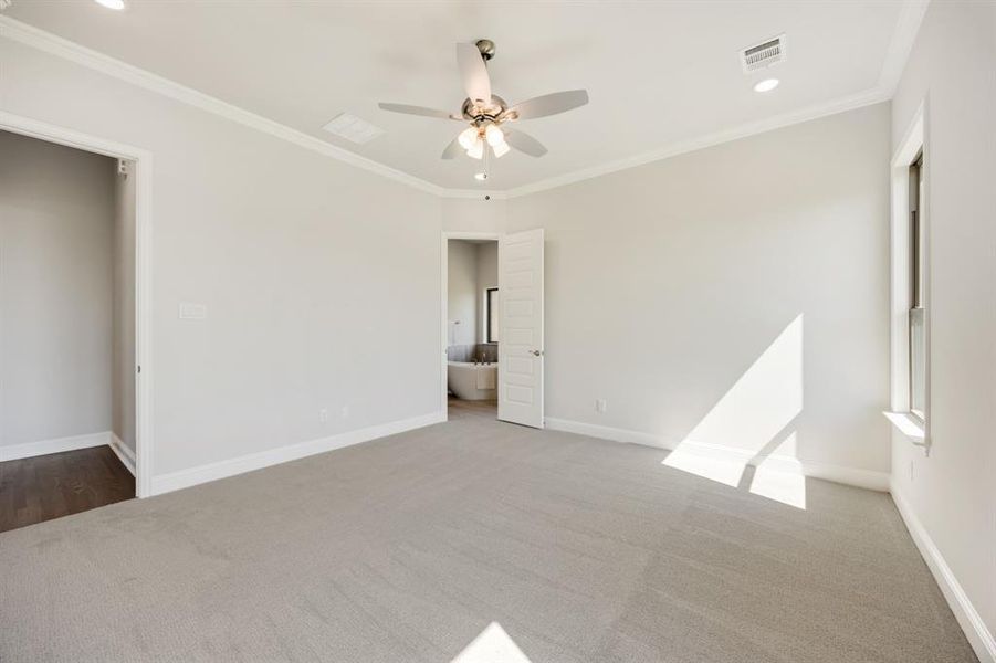 Spacious, unfurnished interior of a new home in Heath Golf and Yacht, Forney (Image 27).