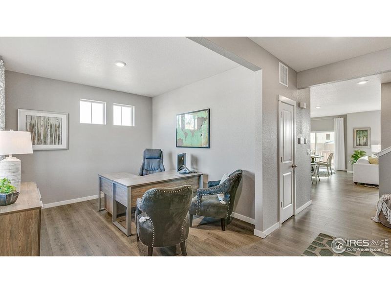 Furnished interior view inside a new home in Tailholt, Severance (Image 19).