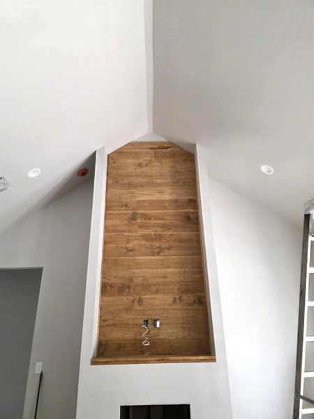 Wood accents have been recently added Wood accents have been recently added