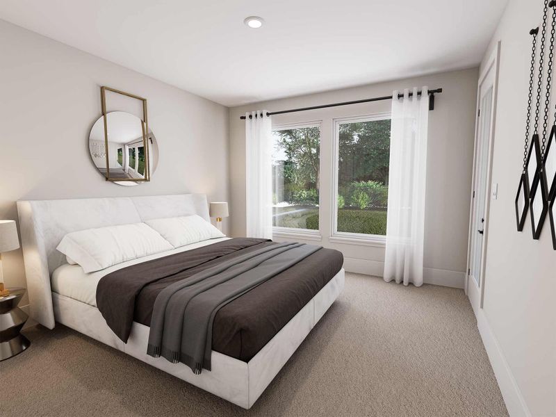 Representative furnished interior of a home built from the The Sprout by David Weekley Homes in Reserve at Park Row, Houston (Image 4). Representative furnished interior of a home built from the The Sprout by David Weekley Homes in Reserve at Park Row, Houston (Image 4).
