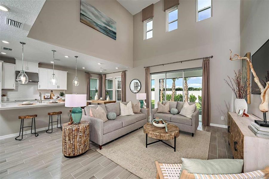 Furnished interior view inside a new home in Brookland Park, Auburndale (Image 22).