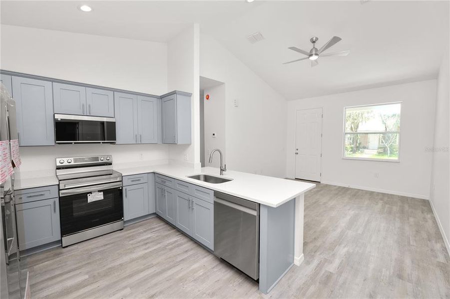Furnished interior view inside a new home in , Lakeland (Image 6). Furnished interior view inside a new home in , Lakeland (Image 6).