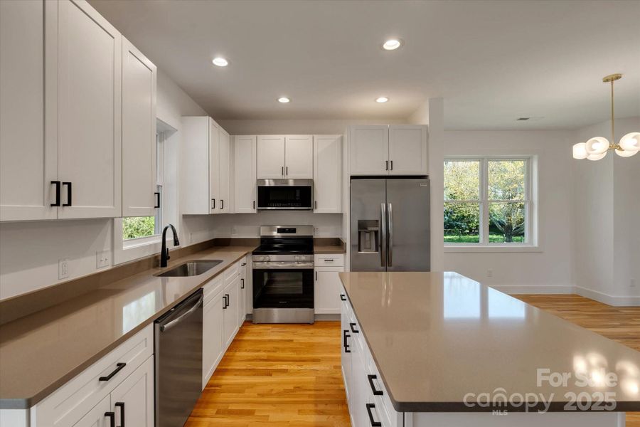 Furnished interior view inside a new home in , Asheville (Image 13).