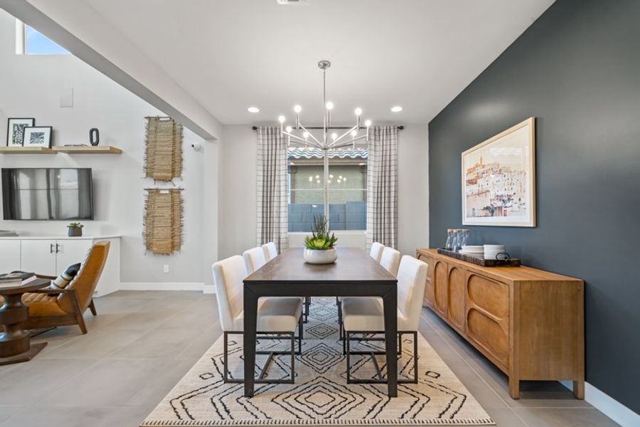 Furnished interior view inside a new home in Parkside, Avondale (Image 10).