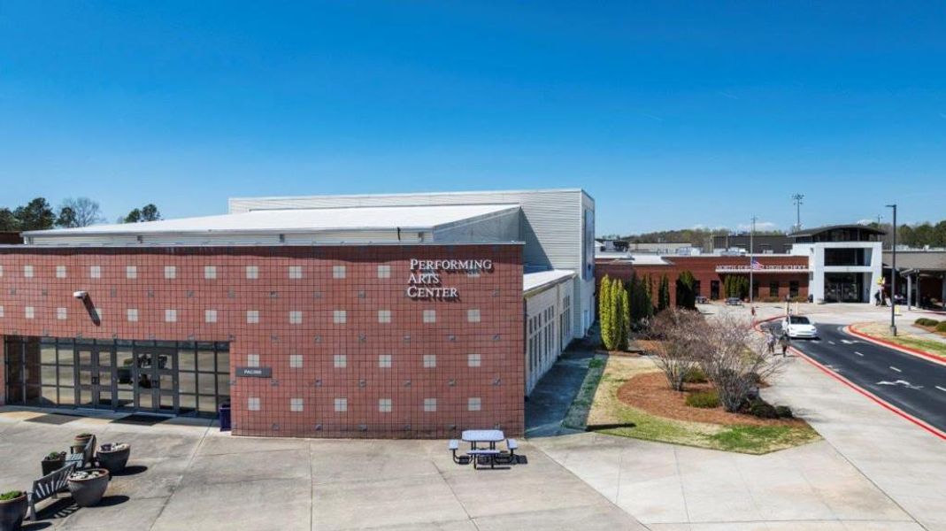 Front exterior of a new home in Haven Abbey, Cumming, GA, highlighting curb appeal (Image 34).