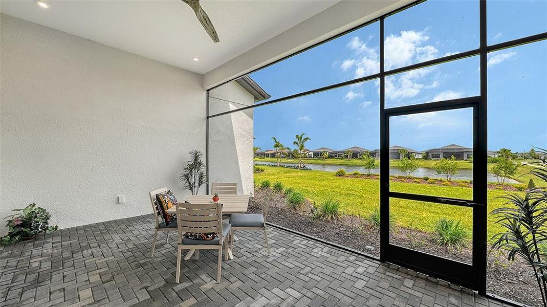 Exterior details and patio area of a home in , Sarasota (Image 3).