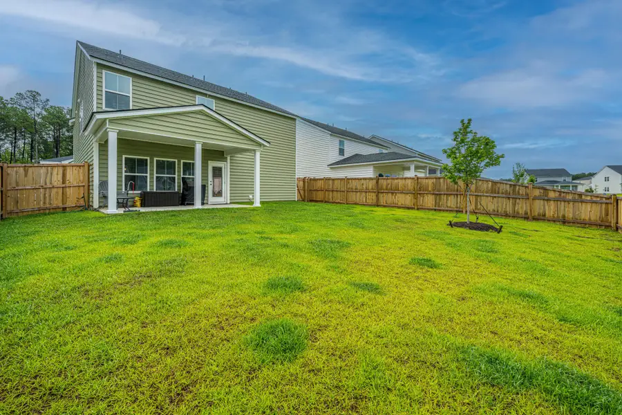 Exterior details and patio area of a home in Cypress Preserve, Moncks Corner (Image 3).