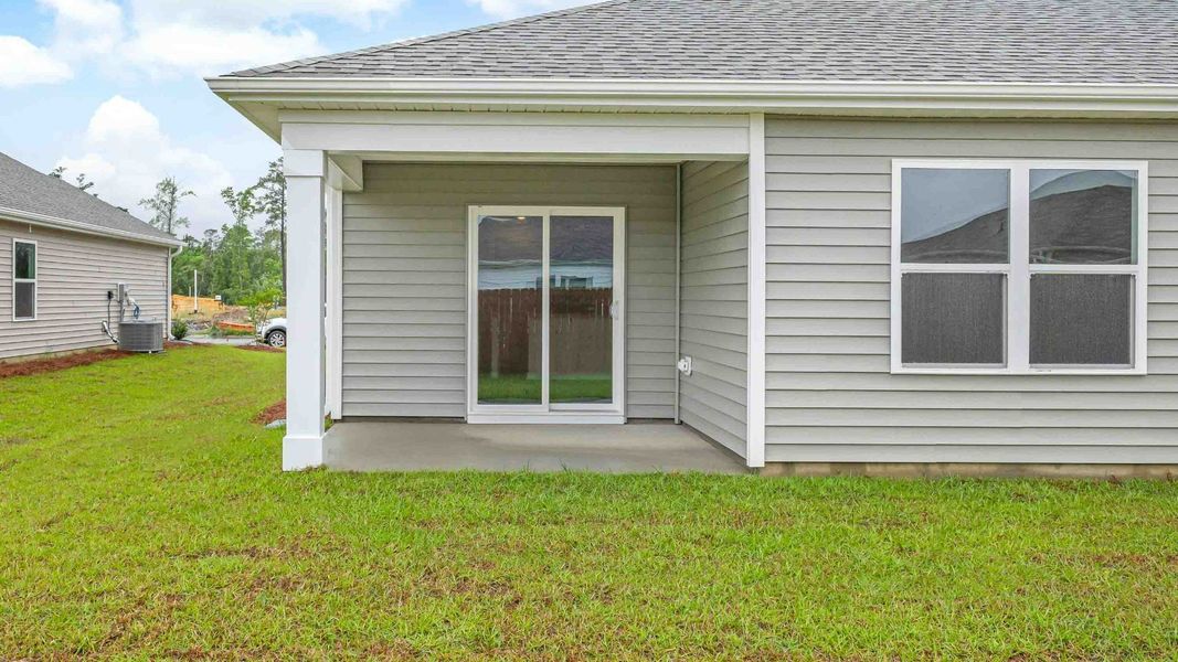 Representative exterior photo of a completed home built from the CALI by D.R. Horton in Eagle Creek, Bolivia, NC (Image 16). Representative exterior photo of a completed home built from the CALI by D.R. Horton in Eagle Creek, Bolivia, NC (Image 16).