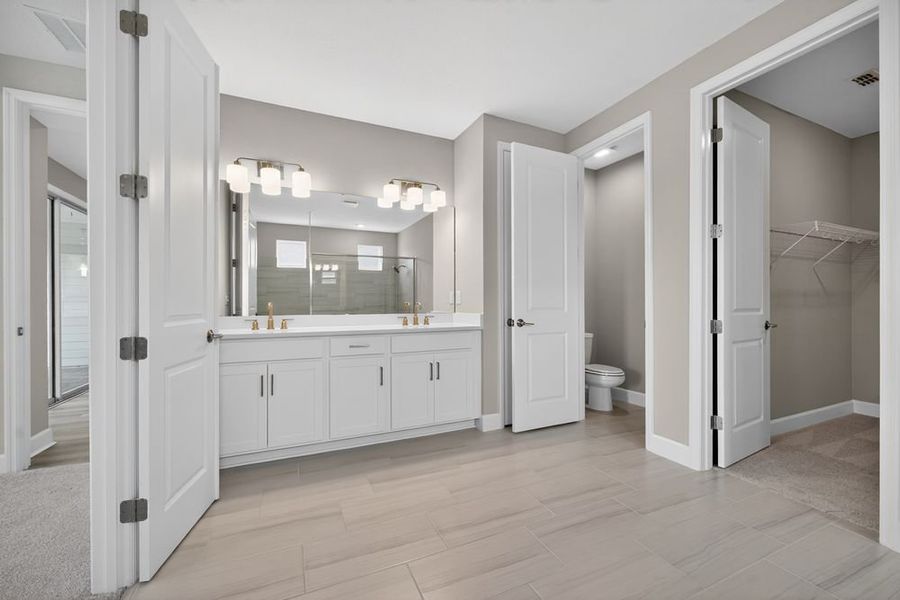 Furnished interior view inside a new home in Headwaters at Lofton Creek, Yulee (Image 11).