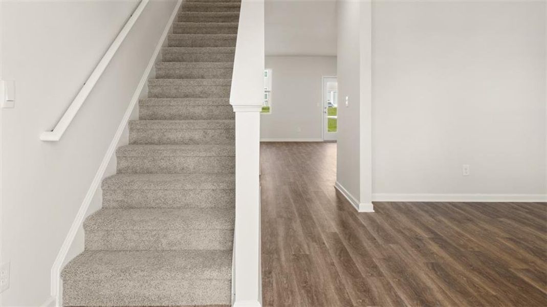 Spacious, unfurnished interior of a new home in The Preserve at Agricultural Village, Perry (Image 36).