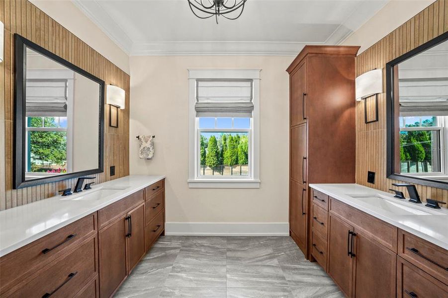 Furnished interior view inside a new home in , Lakeland (Image 18). Furnished interior view inside a new home in , Lakeland (Image 18).