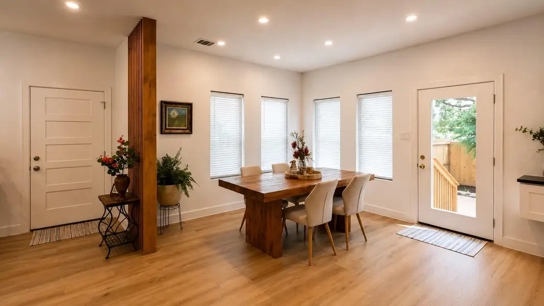 Furnished interior view inside a new home in , Houston (Image 11).