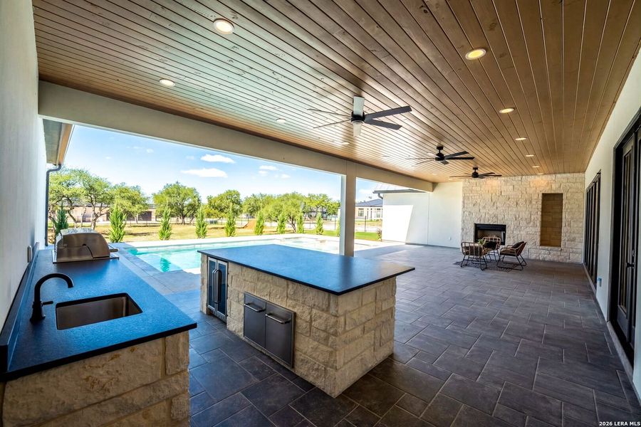 Exterior details and patio area of a home in , Bulverde (Image 31). Exterior details and patio area of a home in , Bulverde (Image 31).