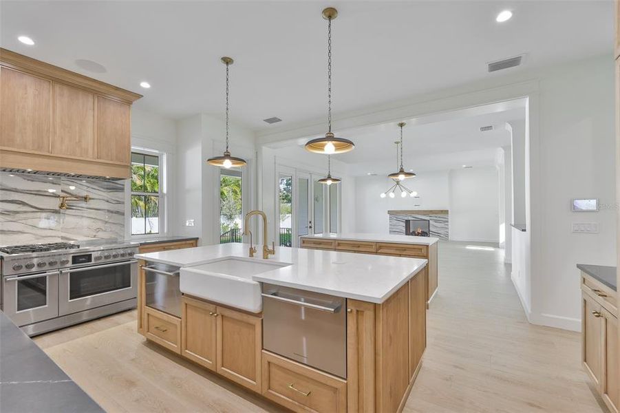 Furnished interior view inside a new home in , Tampa (Image 50).